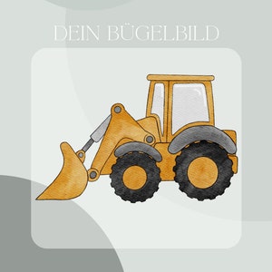 Bagger Bügelbild Iron On Patch