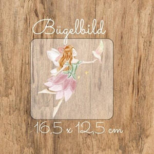 Flower Fairy Iron-On Patch