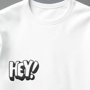 Hej! - Puff Patch Czarny