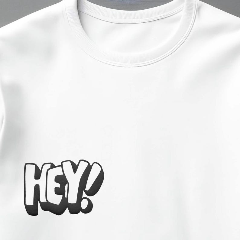 Hej! - Puff Patch Czarny
