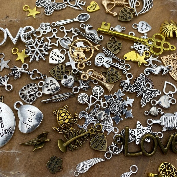 Pendentif en métal Paquet 15pcs mélangé