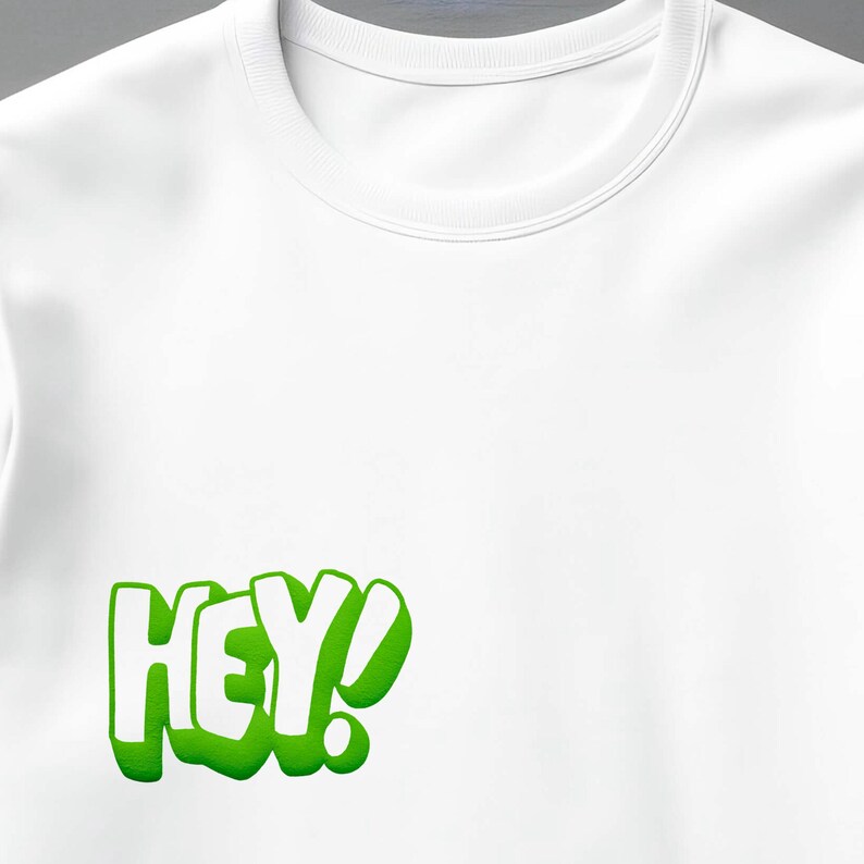 Hej! - Puff Patch Hellgrün