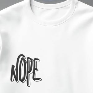 Nee - Puff Patch Zwart