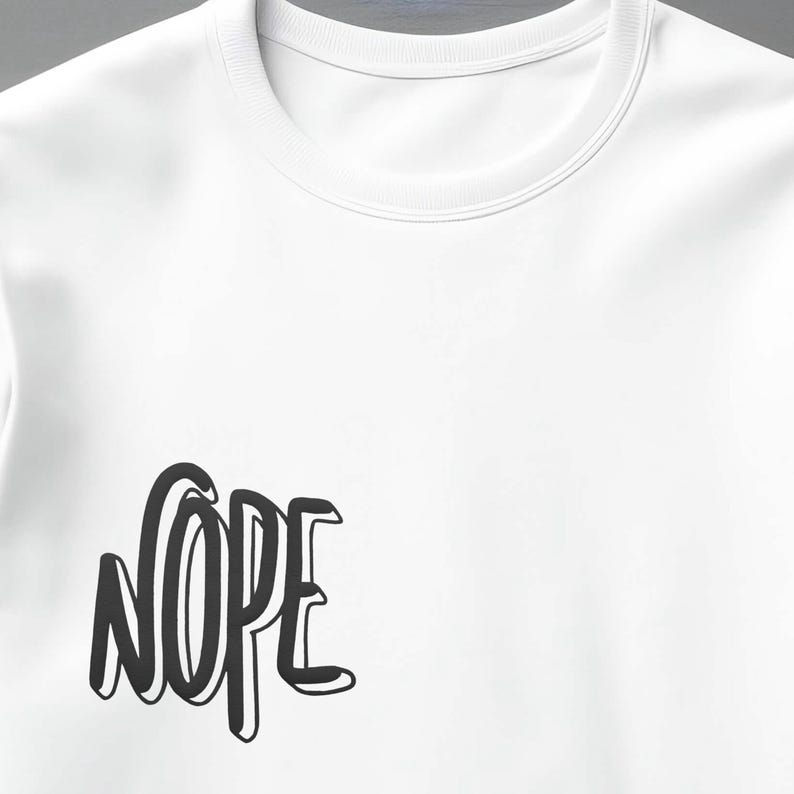 Nee - Puff Patch Zwart