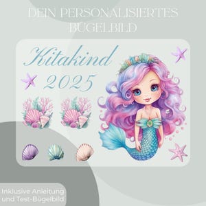 Iron-on set Kitakind 2025 Mermaid