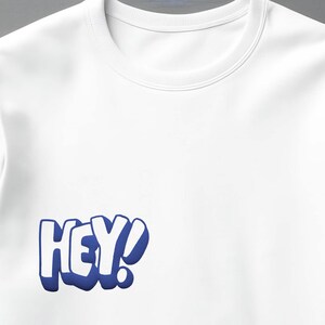 Hej! - Puff Patch Dunkelblau
