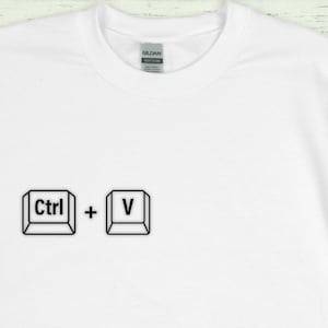 CTRL + V - Pufflapp Svart