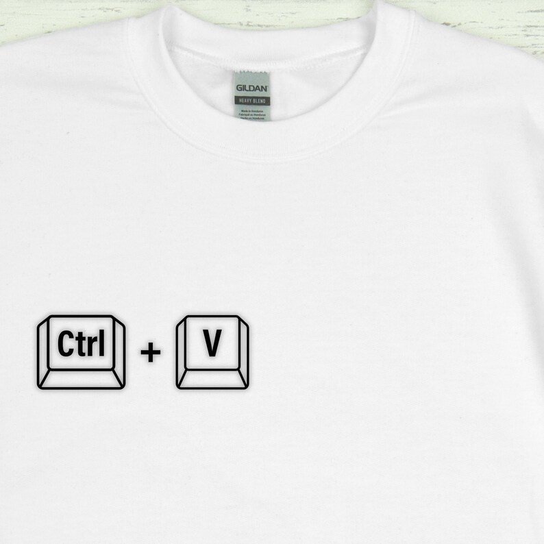 CTRL + V - Pufflapp Svart
