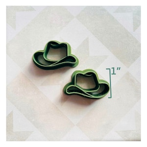 Cowboy Hat Polymer Clay Earring Cutter, Clay Cutter.