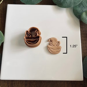 Oogie Halloween Polymer Clay Earring Cutter Fall Cutter, clay cutter tool, clay cutters for jewelry making