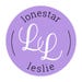 Owner of <a href='https://www.etsy.com/shop/LonestarLeslie?ref=l2-about-shopname&from_page=listing' class='wt-text-link'>LonestarLeslie</a>