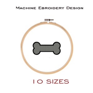 BONE embroidery design! Dogs pets machine embroidery file