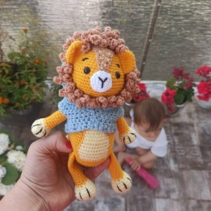 Rorry the lion amigurumi toy pattern | lion crochet pattern | amigurumi pdf tutorial