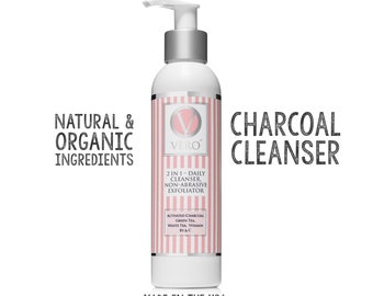 Organic Activated Charcoal Cleanser w/Citrus