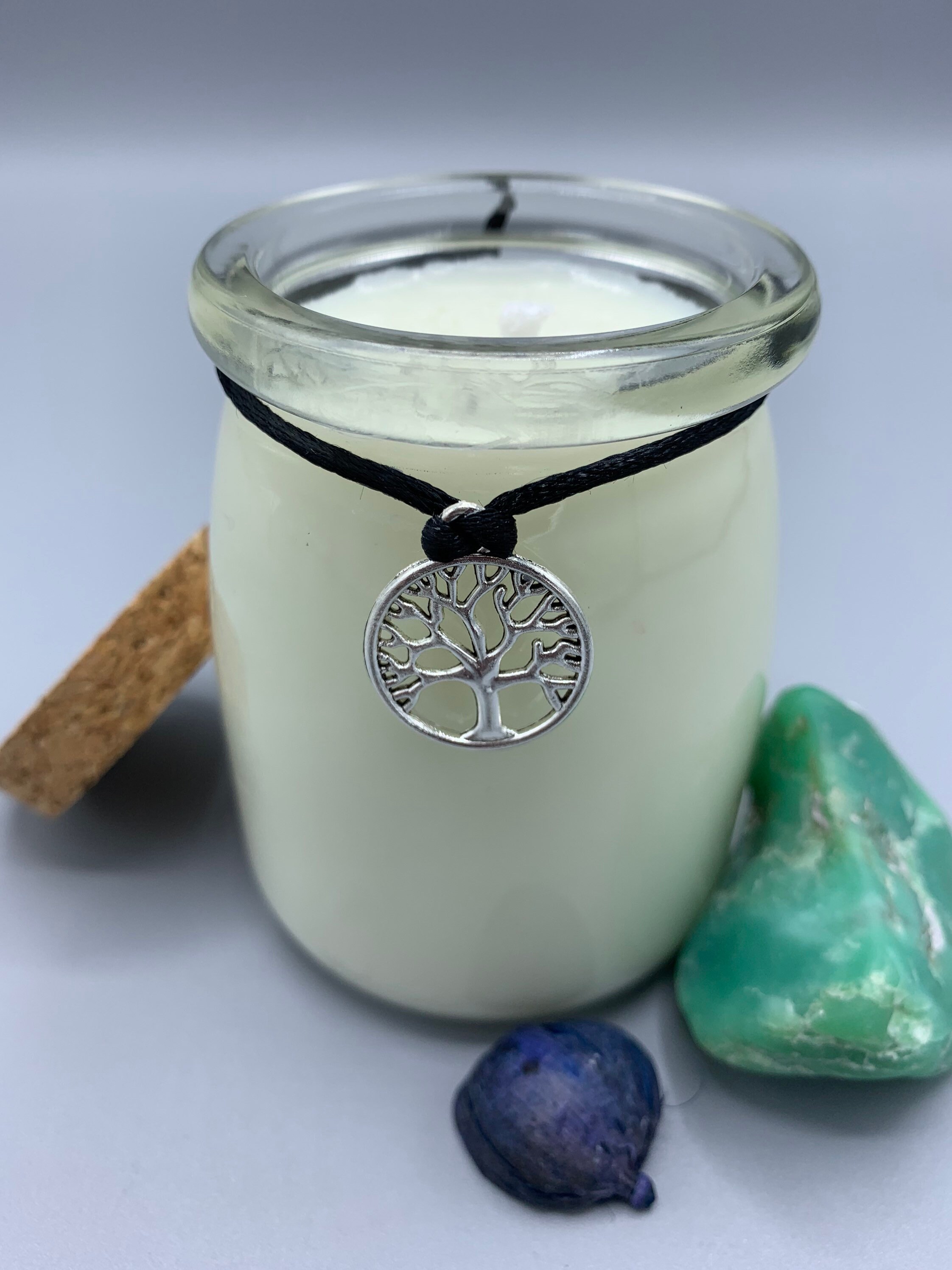 7oz Soy candle in glass jar scented unscented plain candle Etsy