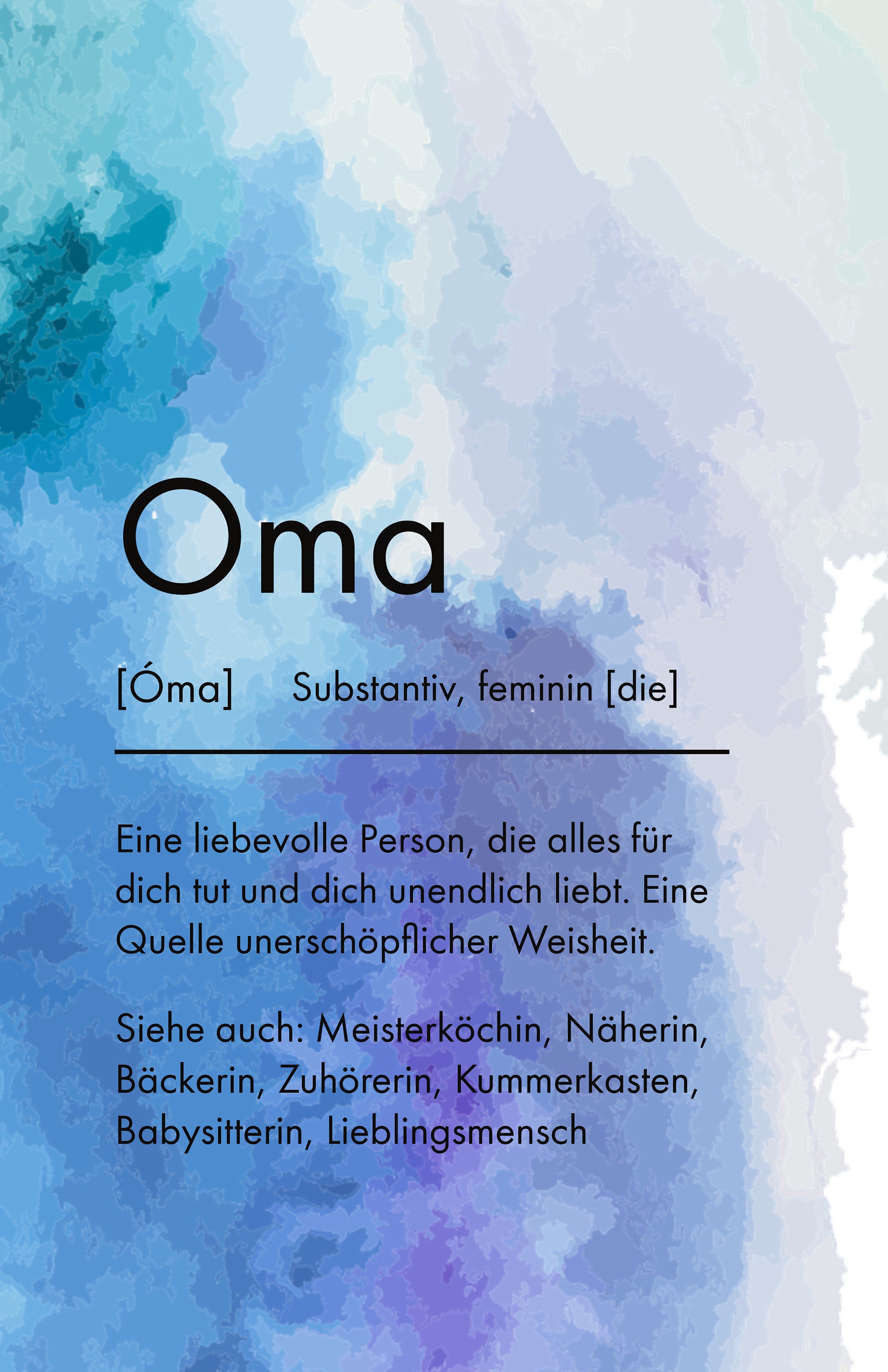 Granny Meaning descarga digital instantánea Etsy