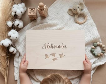 Erinnerungskiste, Erinnerungskiste Baby, Babygeschenk Geburt, Neugeborenen Geschenk, Erinnerungsbox, boîte souvenir bébé