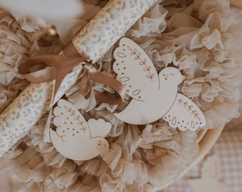 Cute wooden bird set, Vögel aus Holz, babyzimmer kidsroom nursery decor Children Room wooden wall decor