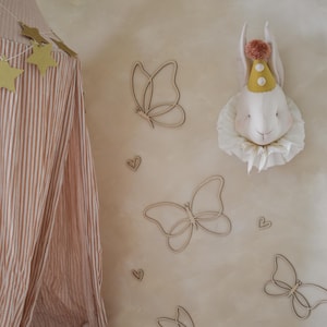 Wooden butterflies