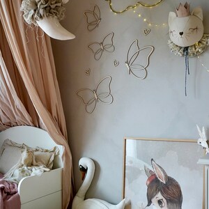 papillons en bois