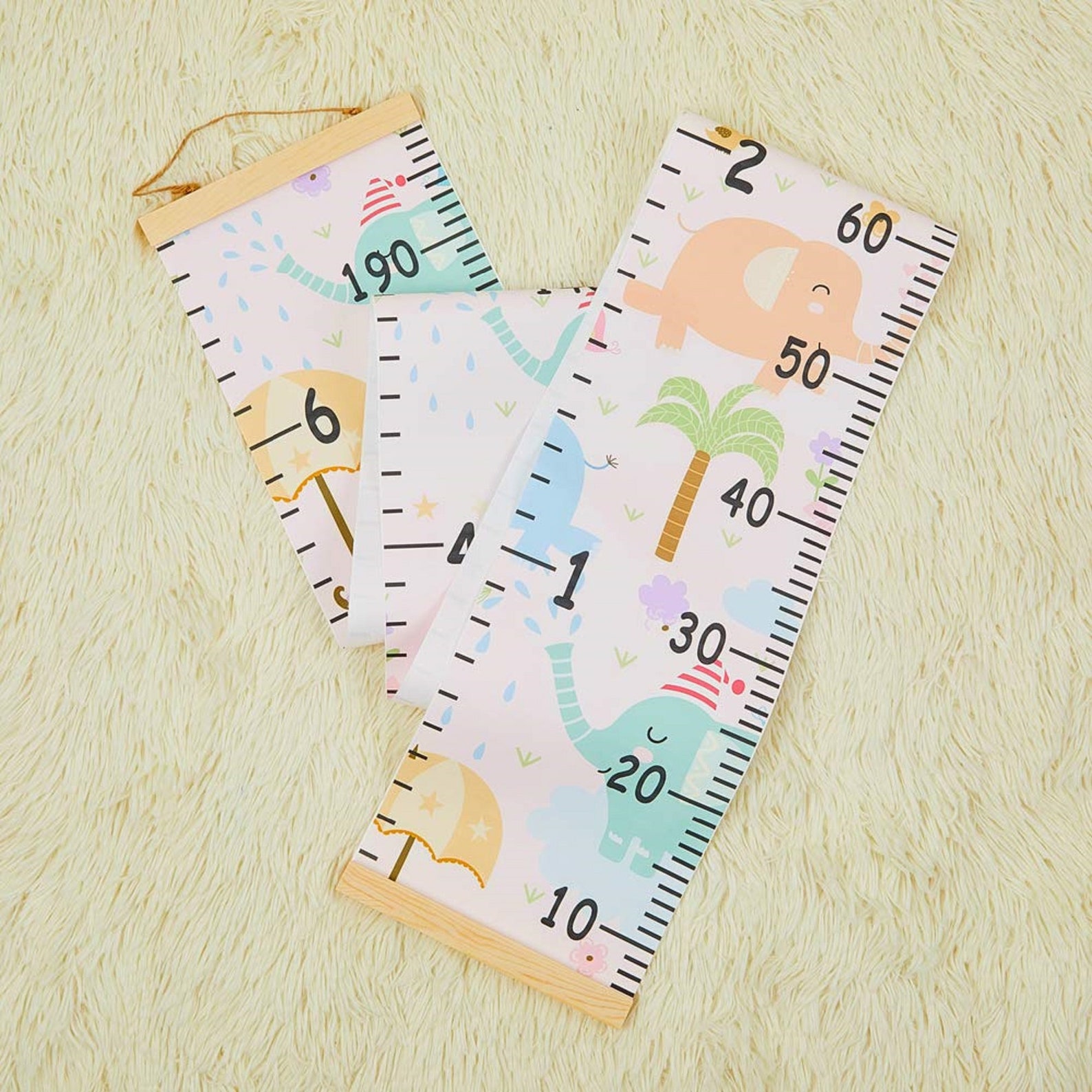 Baby Growth Chart Ruler for Kids wood Frame Height Measure - Etsy