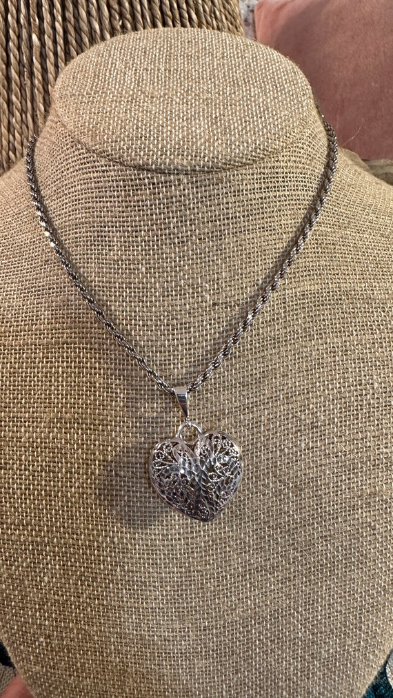 Open Heart Necklace