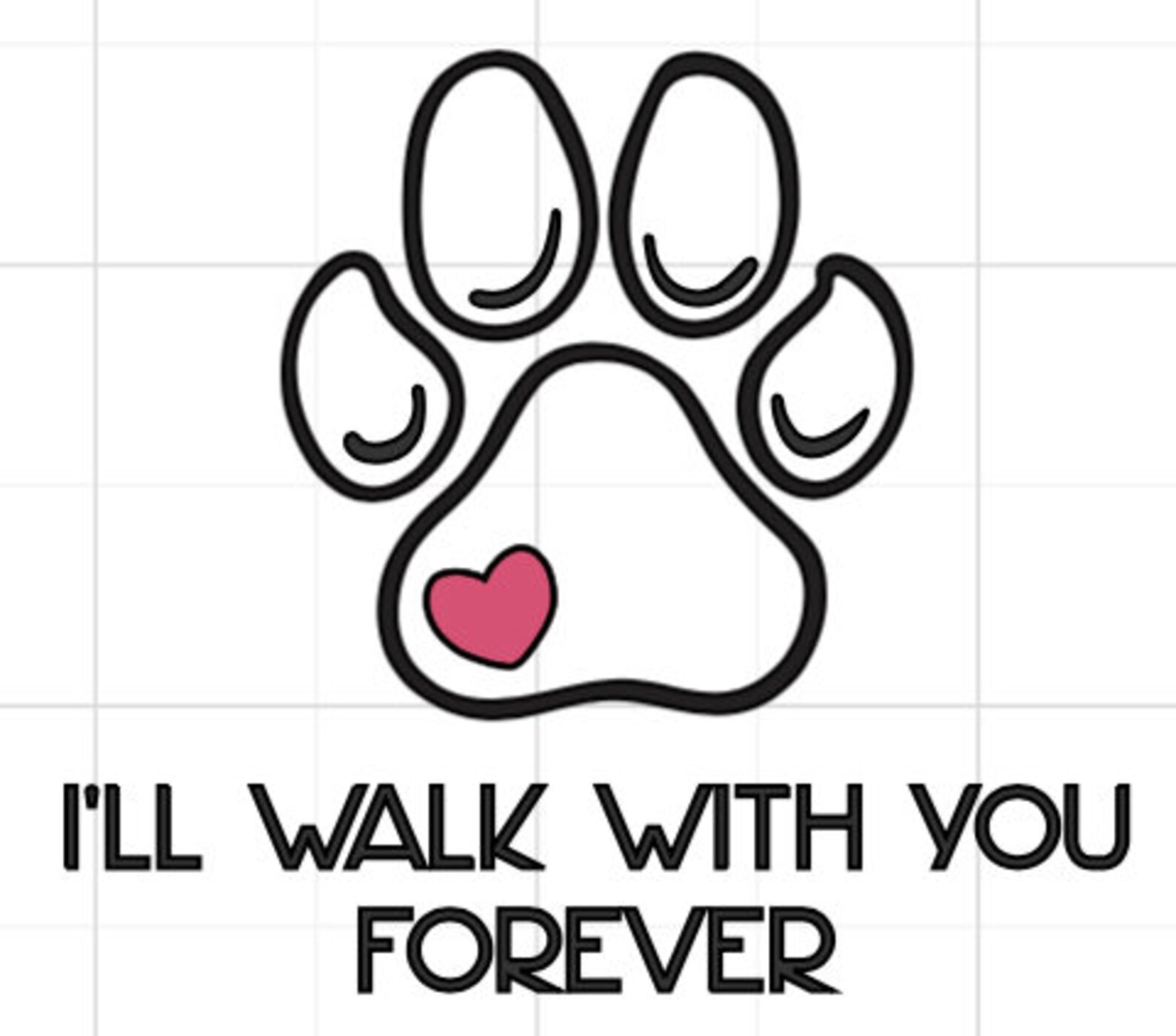 Memorial Dog Sticker Etsy