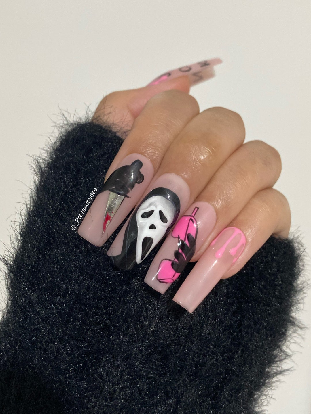 Nail art palette - pink star – I Scream Nails USA