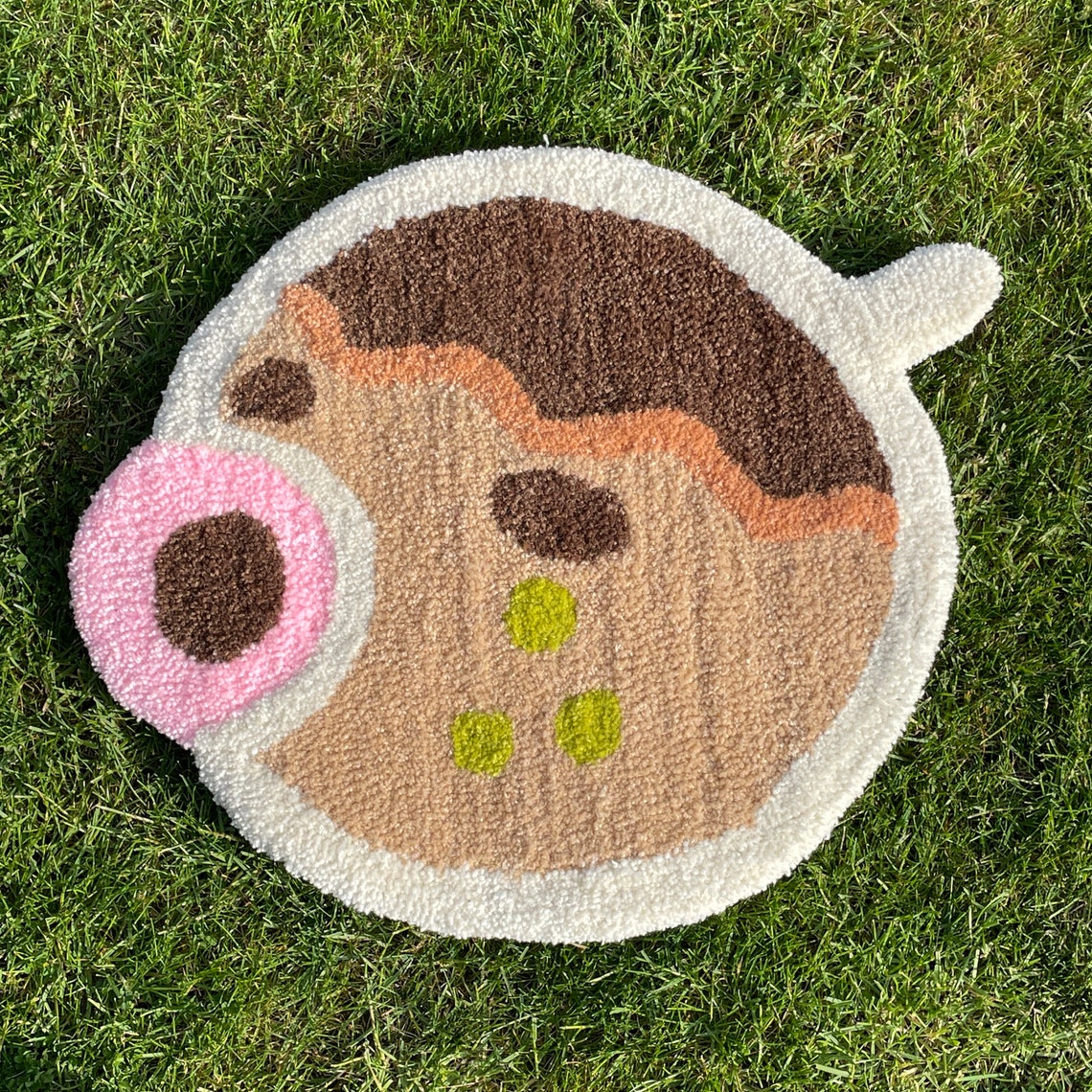 Handmade Zucker from ACNH Rug Acrylic Tufted Rug Custom Etsy