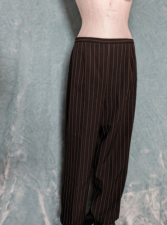 Vintage 1980s pinstripe pants - Gem