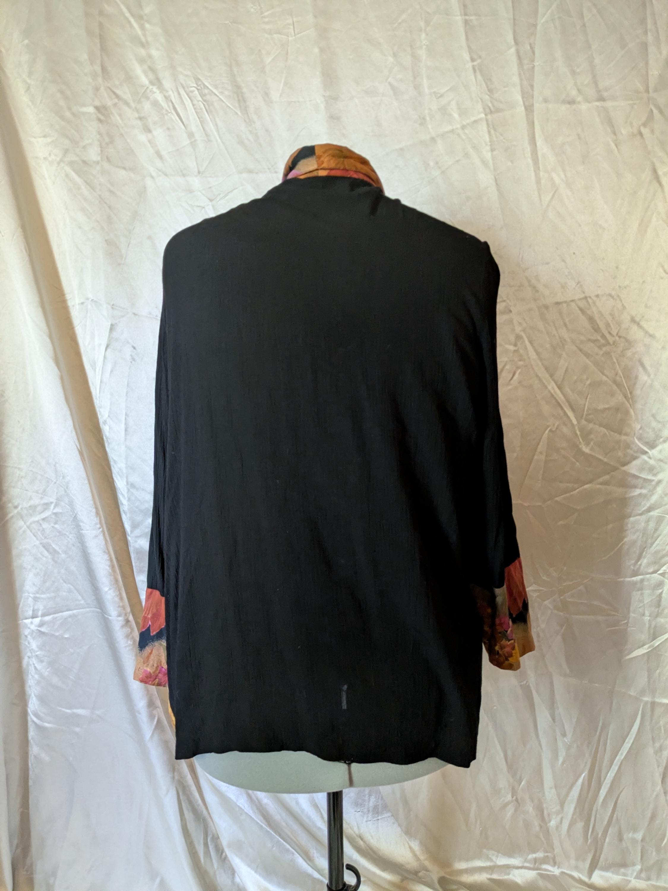 Plus Size Vintage Free Spirit Open Jacket by Sharon Anthony, Tagged 18 ...
