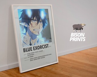 Blue Exorcist Poster Etsy