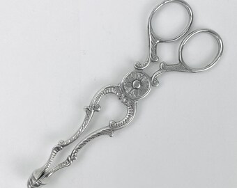 Silver Sugar Tongs, H. Bros, Birmingham, United Kingdom, 1888.