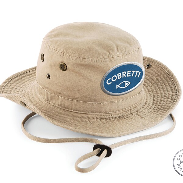 Sign Patch Outdoor Hat Beige