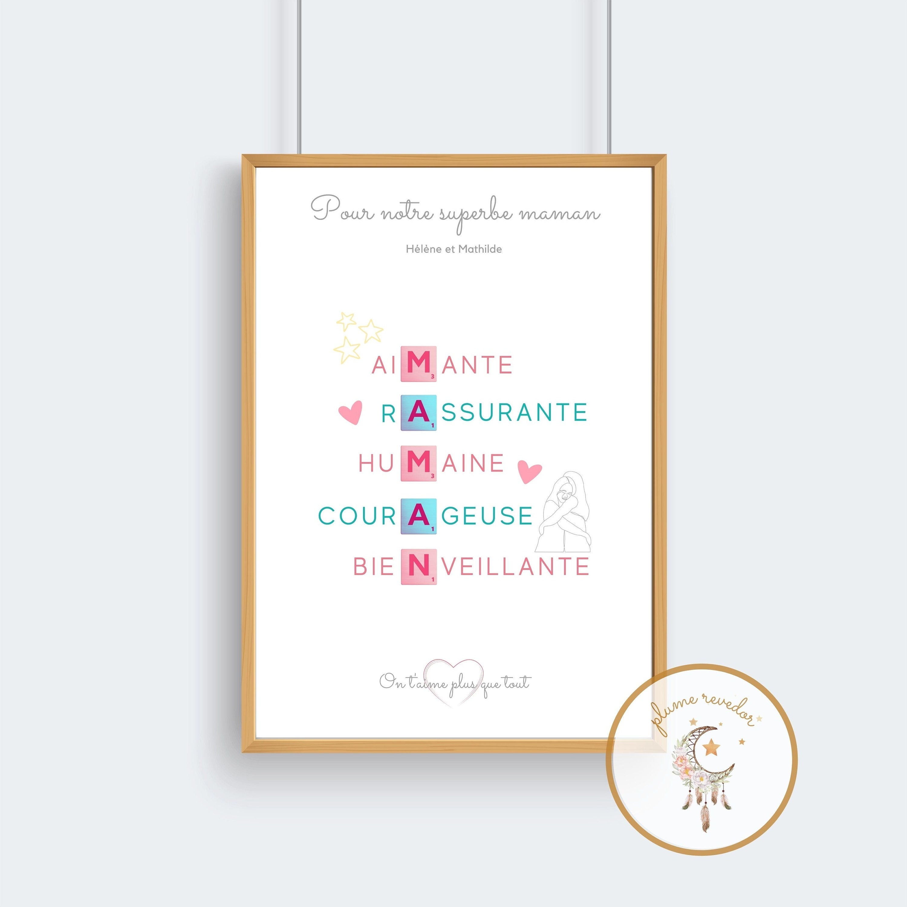 Exane Scrabble Mom scrabble - Etsy France