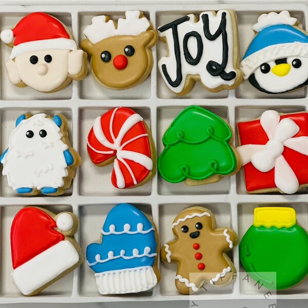 Mini Christmas Cookies
