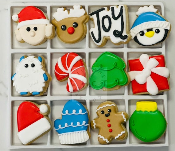 Christmas Cookie Advent Calendar - Etsy