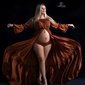 Dress for maternity photo shoot