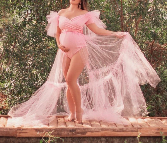 cabina Gobernar Iluminar Vestido para la sesión de fotos del embarazo vestidos - Etsy México
