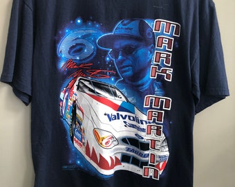 Mark MARTIN Throwback Camiseta nascar