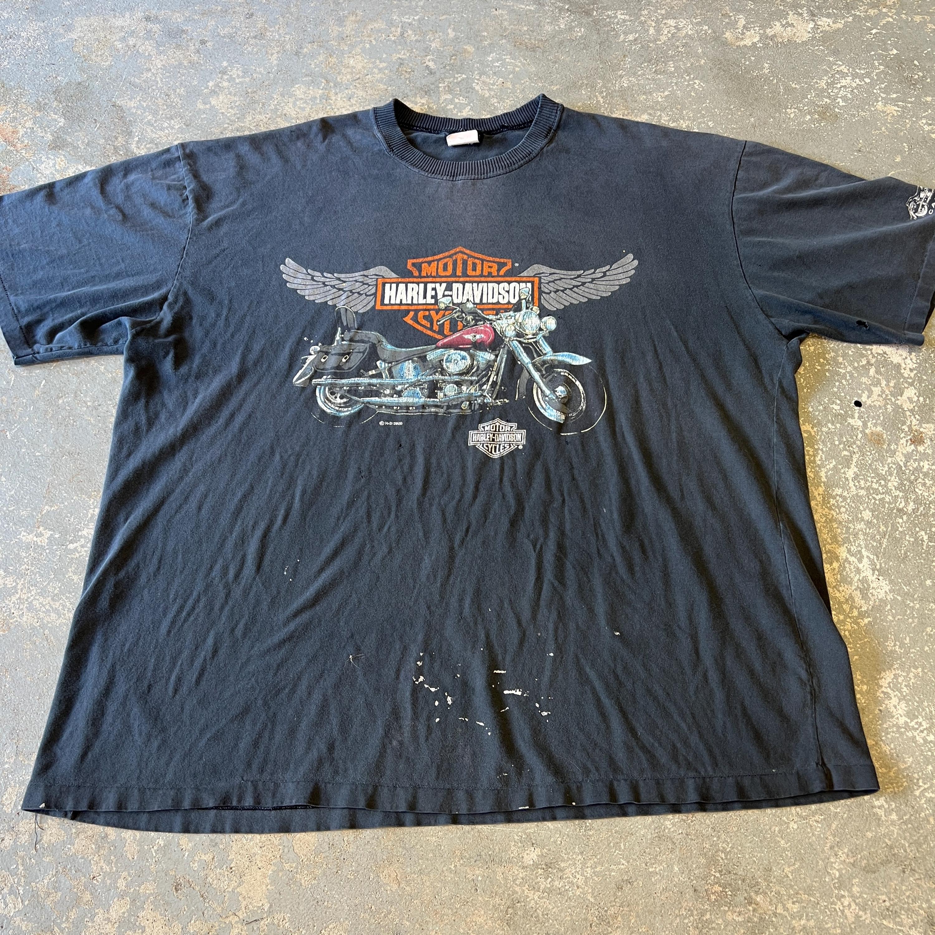 トップス Kith Vintage Harley Davidson Tee XXL Vintage Harley Davidson Motorcycles Tee (XL/XXL