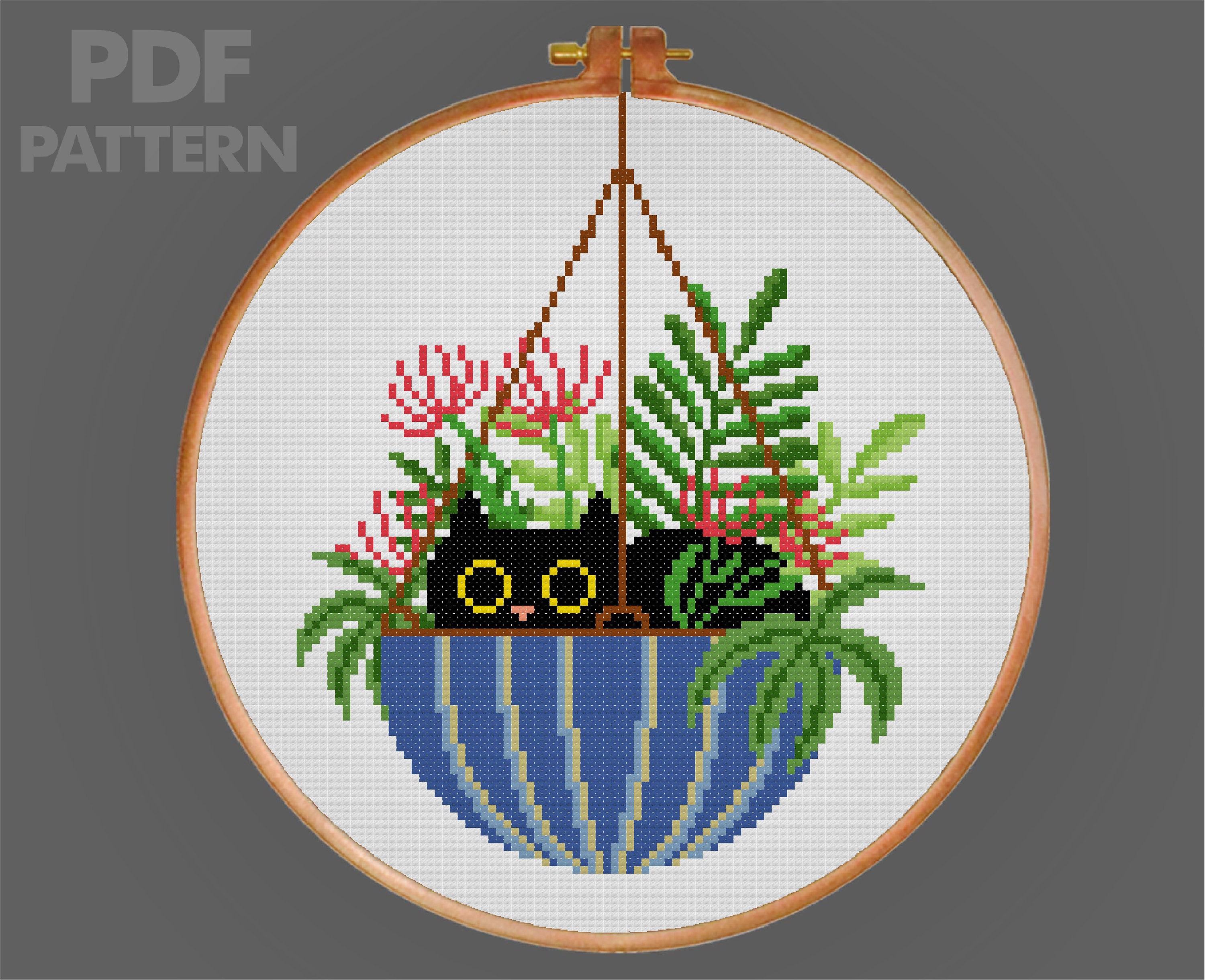 Boho Embroidery Set
