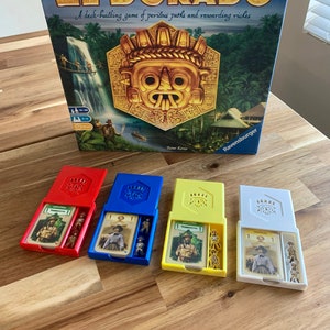 The QUEST For EL DORADO - quick-start card and meeple case (Unofficial Product)