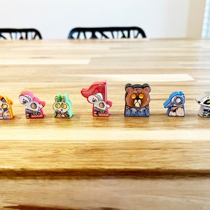 ROOT Marauders - Unofficial Meeple Matte Vinyl Sticker Upgrade Kit