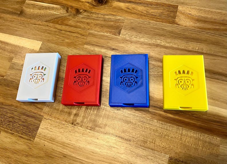 The QUEST for EL DORADO - Quick-start Card and Meeple Case - Card Size ...