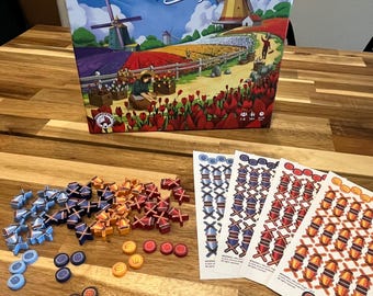 WINDMILL VALLEY - Meeple stickers/decals upgrade kit - matte vinyl stickers - Unofficial Product