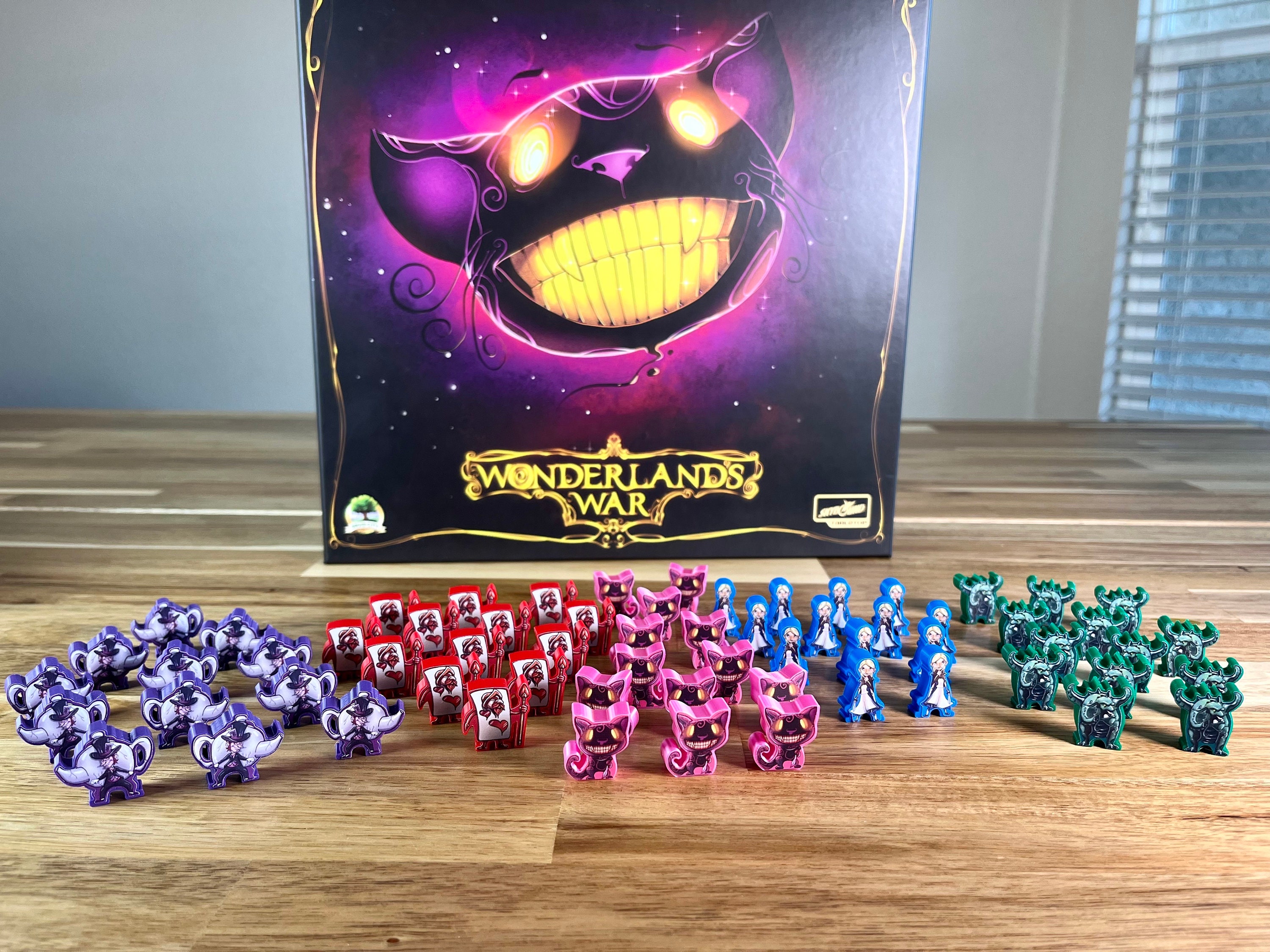 WONDERLAND'S WAR Deluxe Meeple Stickers/decals Upgrade Kit Etsy