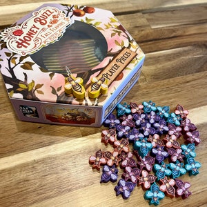 HONEY BUZZ - FALLFLAVORS Matte Vinyl Meeple Sticker/Decal Upgrade Kit