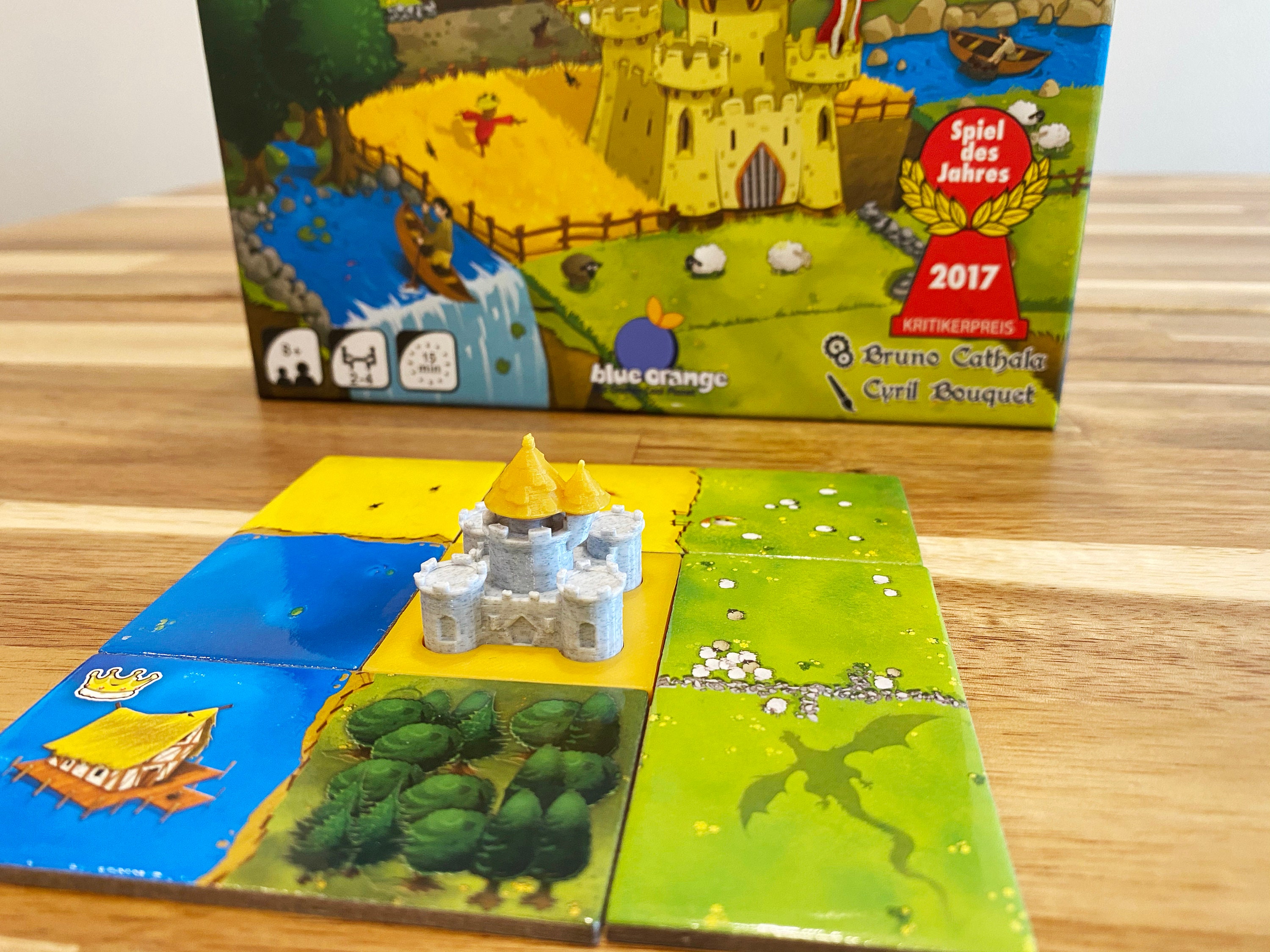 MOON RIVER: Kingdomino without dominoes. Or is it? - Board Game Arena