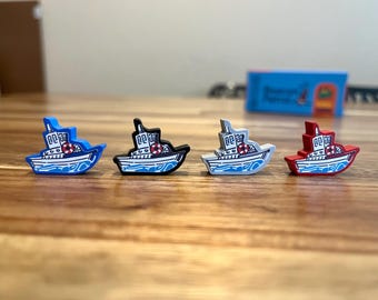 BEACON PATROL - Meeple stickers/decals upgrade kit - matte vinyl Meeple Unofficial Product